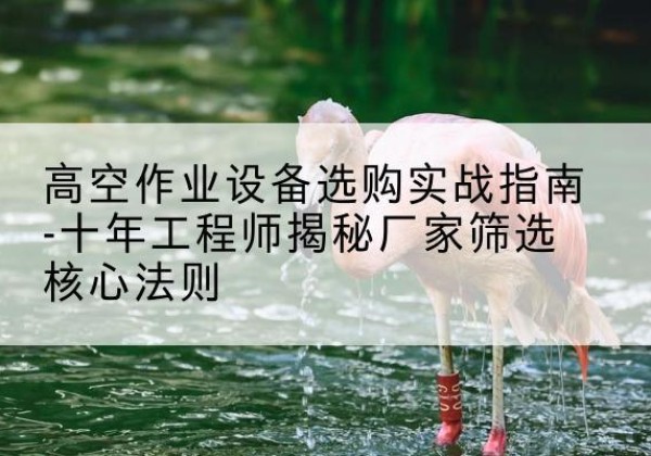 白塔剪叉式升降机厂家-高空作业设备选购实战指南-十年工程师揭秘厂家筛选核心法则